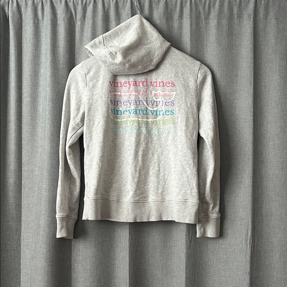 Vineyard Vines Gray Zip-Up Hoodie - Picture 2 of 11